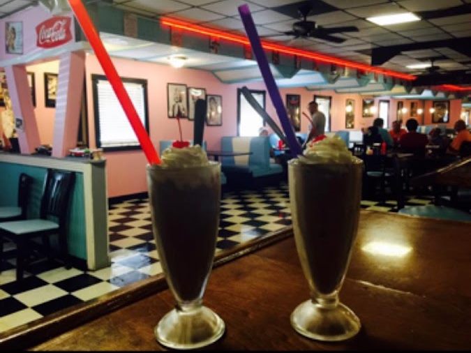 Old Time Diner interior