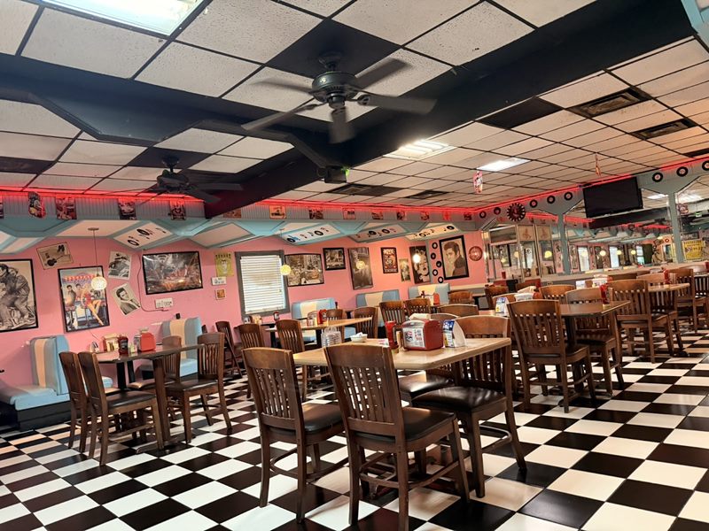 Old Time Diner interior